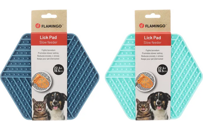 Flamingo Leki - Likmat Honden;katten - Likmat Leki Assortiment Blauw/groen 22.4x19.5cm - 1st - 134331 - 1st Flamingo
