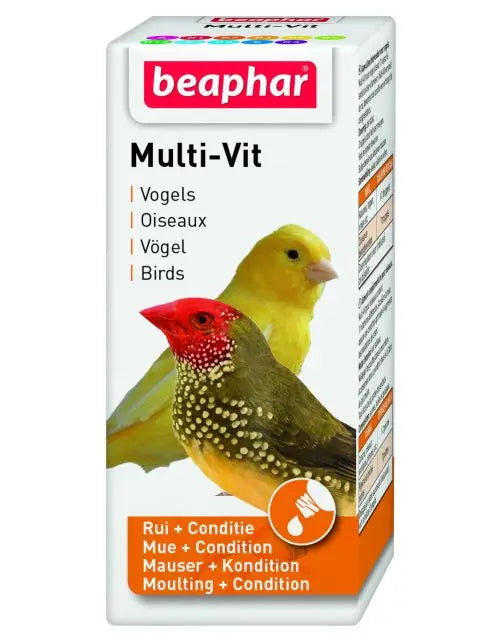 Beaphar Multi-Vitamine Vogels - Vogelapotheek beaphar