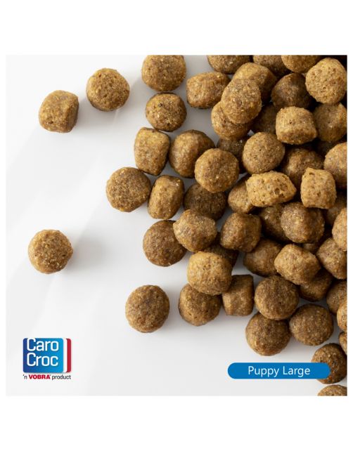 Carocroc Puppy Large Gevogelte&Vlees&Rijst - Hondenvoer Caro croc