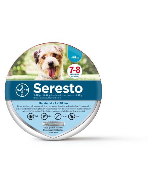 Seresto Teken- En Vlooienband Small - Anti tekenmiddel - per stuk Seresto