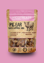 Wicotreats Varkensoren Stukjes – 100% Natuurlijk Hondensnack | 500g Wicotreats