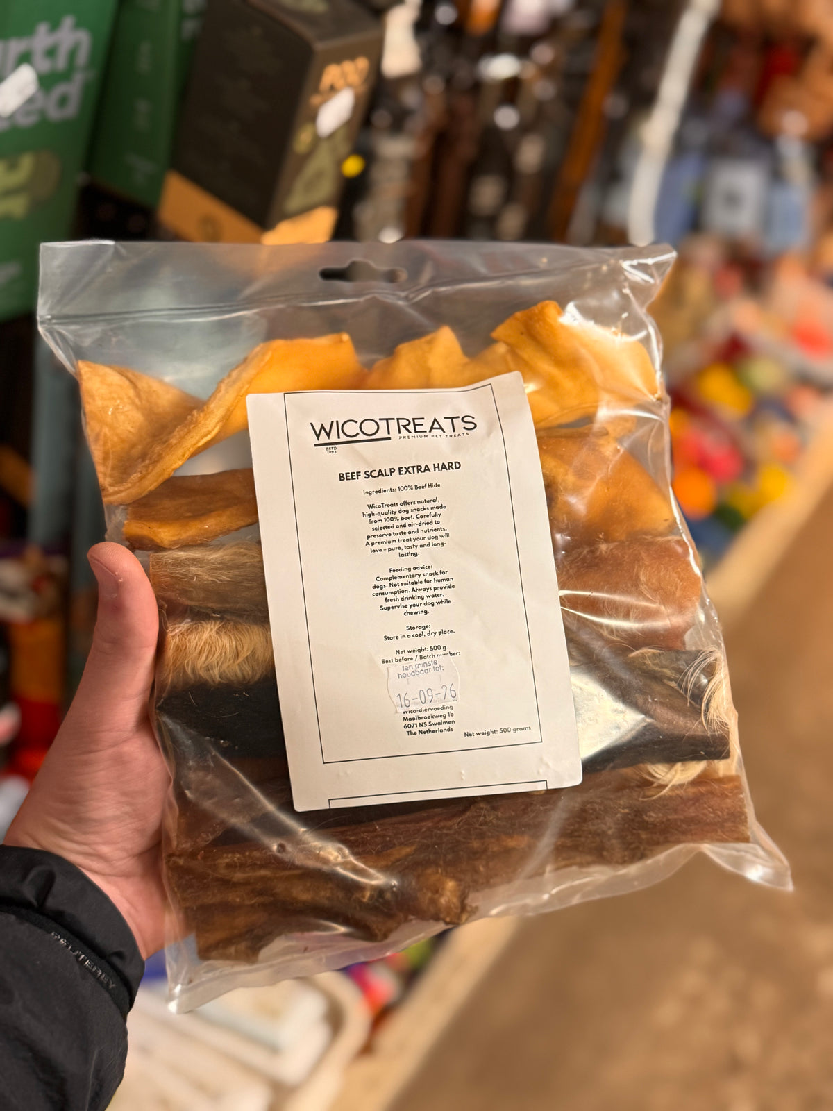 WicoTreats Kophuid extra hard- 500G Wicotreats