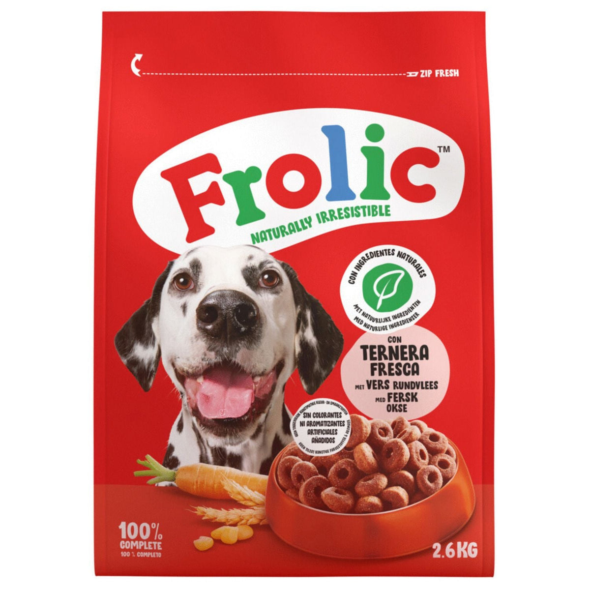 Frolic Droog Rund Hondenvoer - Smaakvolle Ringetjes Frolic