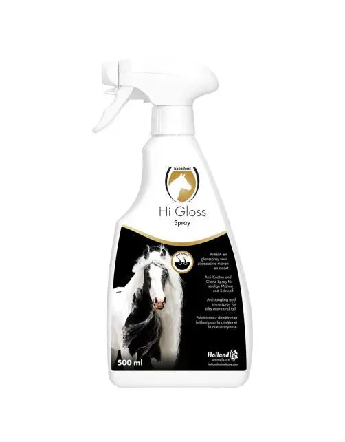 Excellent Hi Gloss Spray - Paardenverzorging - 500 ml Soray Excellent