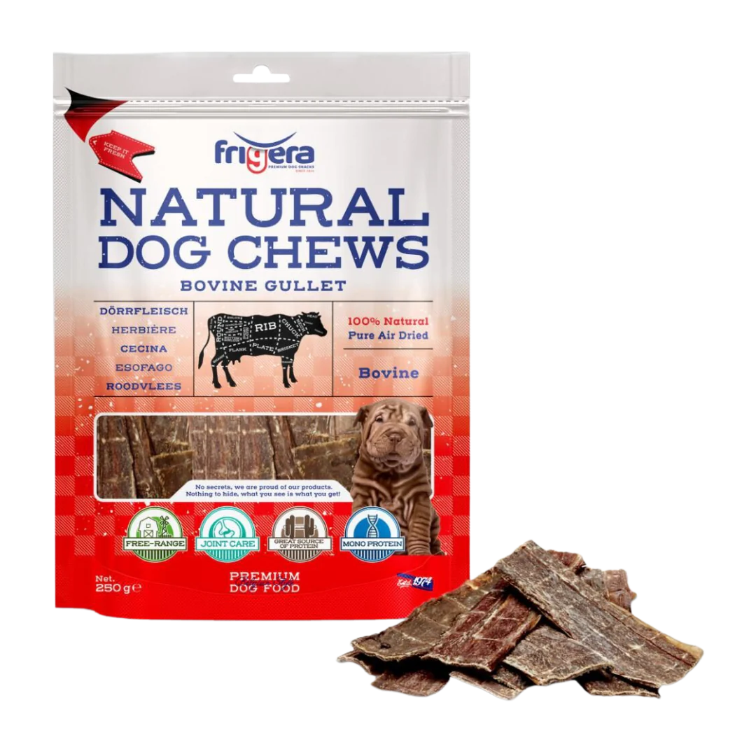 Frigera - Natuurlijke Hondenkauwsnacks rundvlees, 500g Frigera