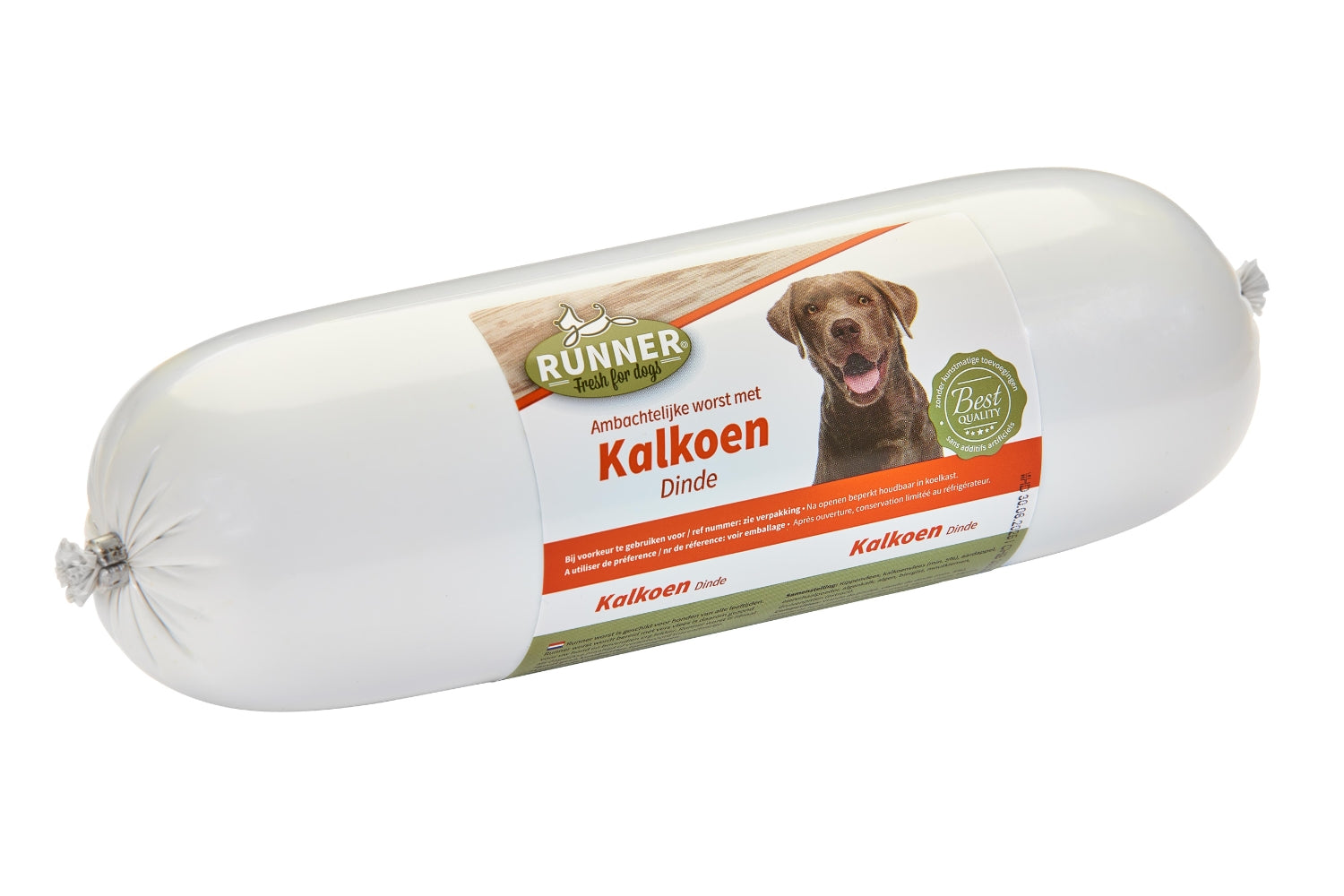 Runner Ambachtelijke houdbare worst Kalkoen – 800gram Runner