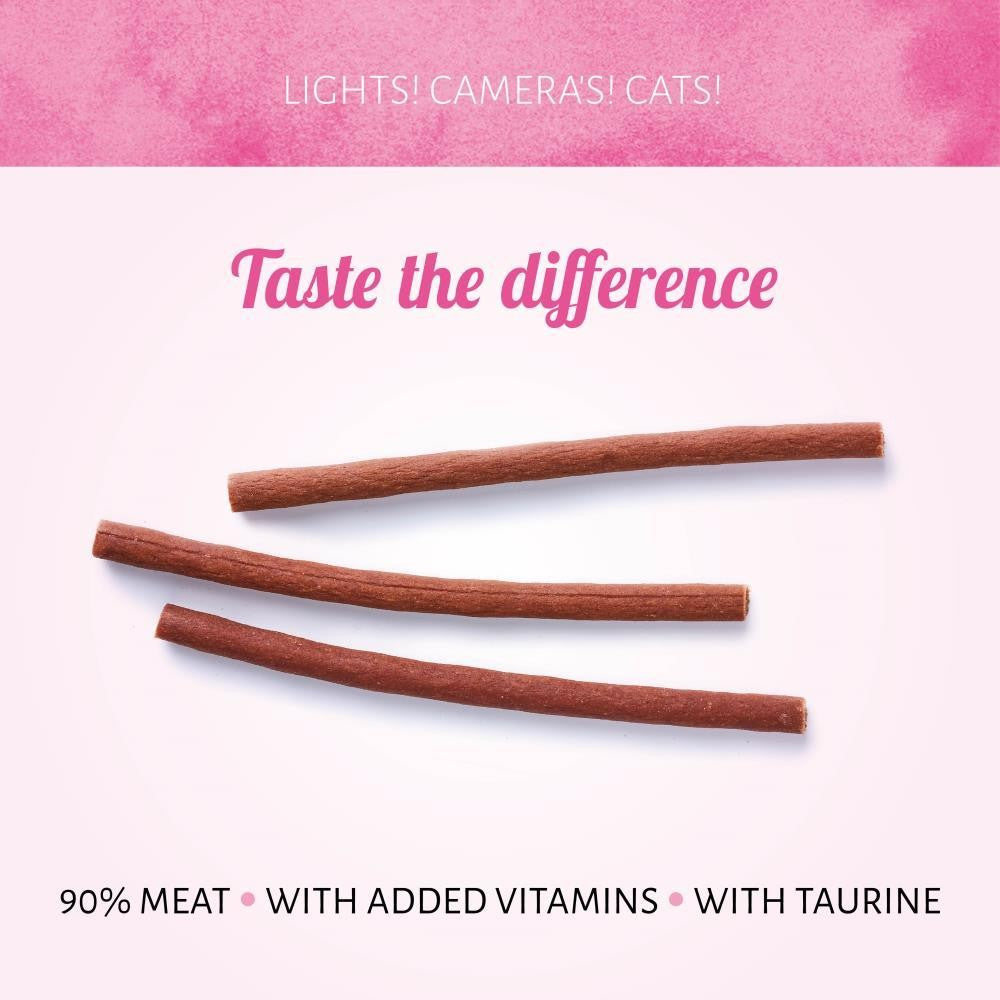 Antos Cat Soft Sticks Mylady Lam & Kalkoen (6 stuks) - Graanvrije Kattensnack Antos