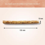 Antos Crunchy Munchy Sticks 5" 10 mm Naturel Antos