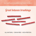 Antos Crunchy Munchy Sticks 5" 10 mm Rood Antos