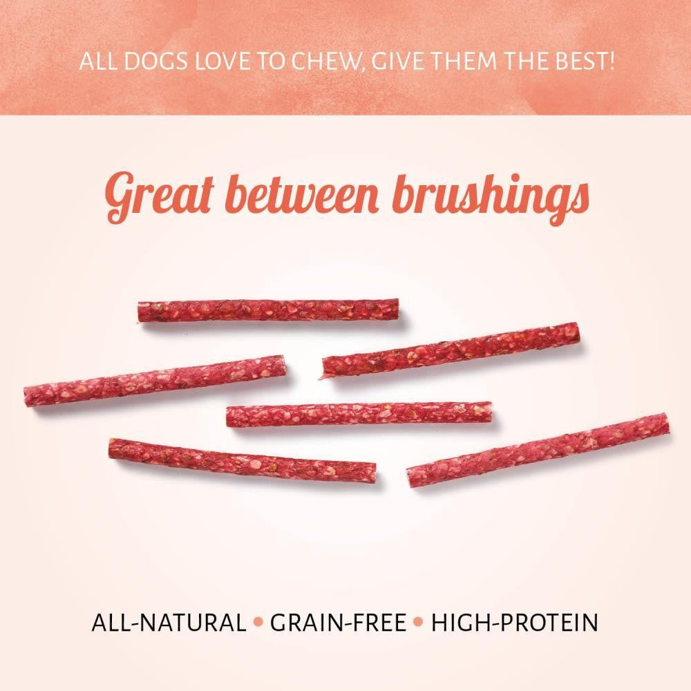 Antos Crunchy Munchy Sticks 5" 10 mm Rood Antos