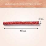 Antos Crunchy Munchy Sticks 5" 10 mm Rood Antos