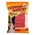 Antos Crunchy Munchy Sticks 5" 10 mm Rood Antos