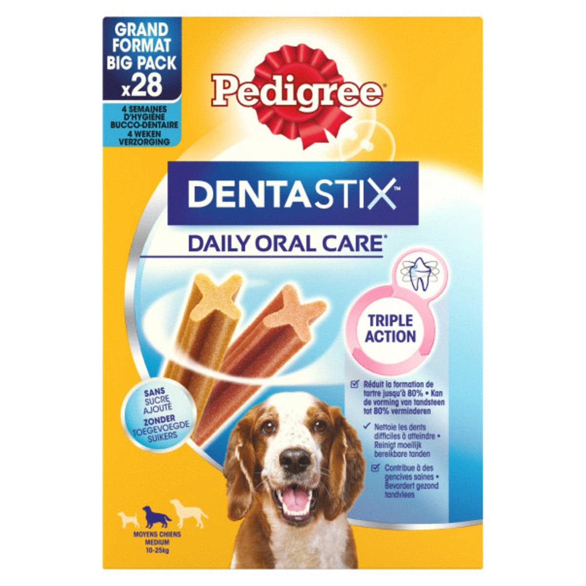 Pedigree Dentastix Medium Multipack 28-Pack - Hondensnacks - 720 g 28 stuks Pedigree