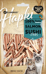 Flamingo Hapki Salmon Sushi 85 gr - Glutenvrije Kattensnack Zalm Flamingo