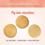 Antos Frisbee 8" 100 gr - Natuurlijke Kauwschijf Runderhuid Antos