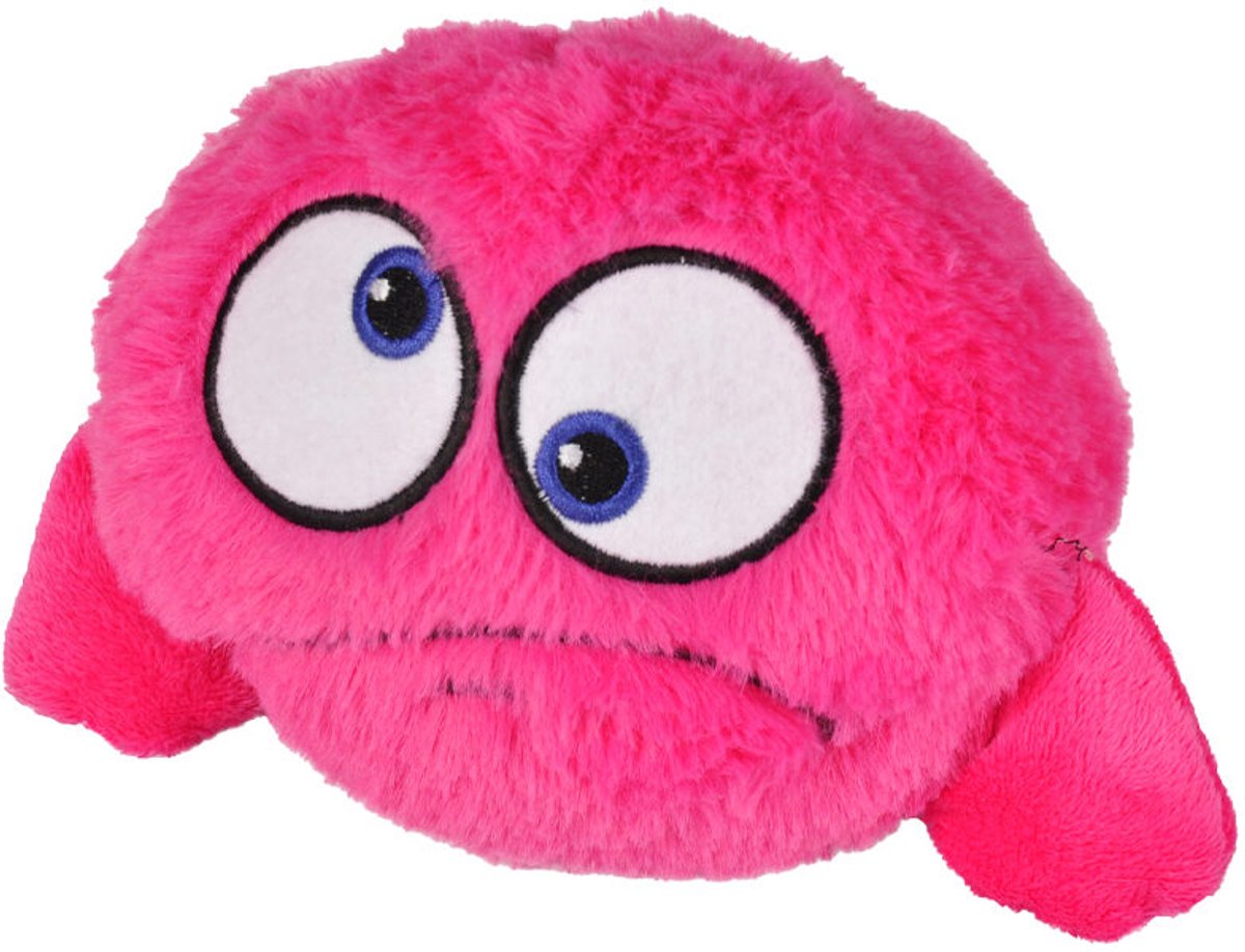 Flamingo Springende Bal met Geluid - Hondenspeelgoed - 18 cm - Blauw Wico Diervoeding