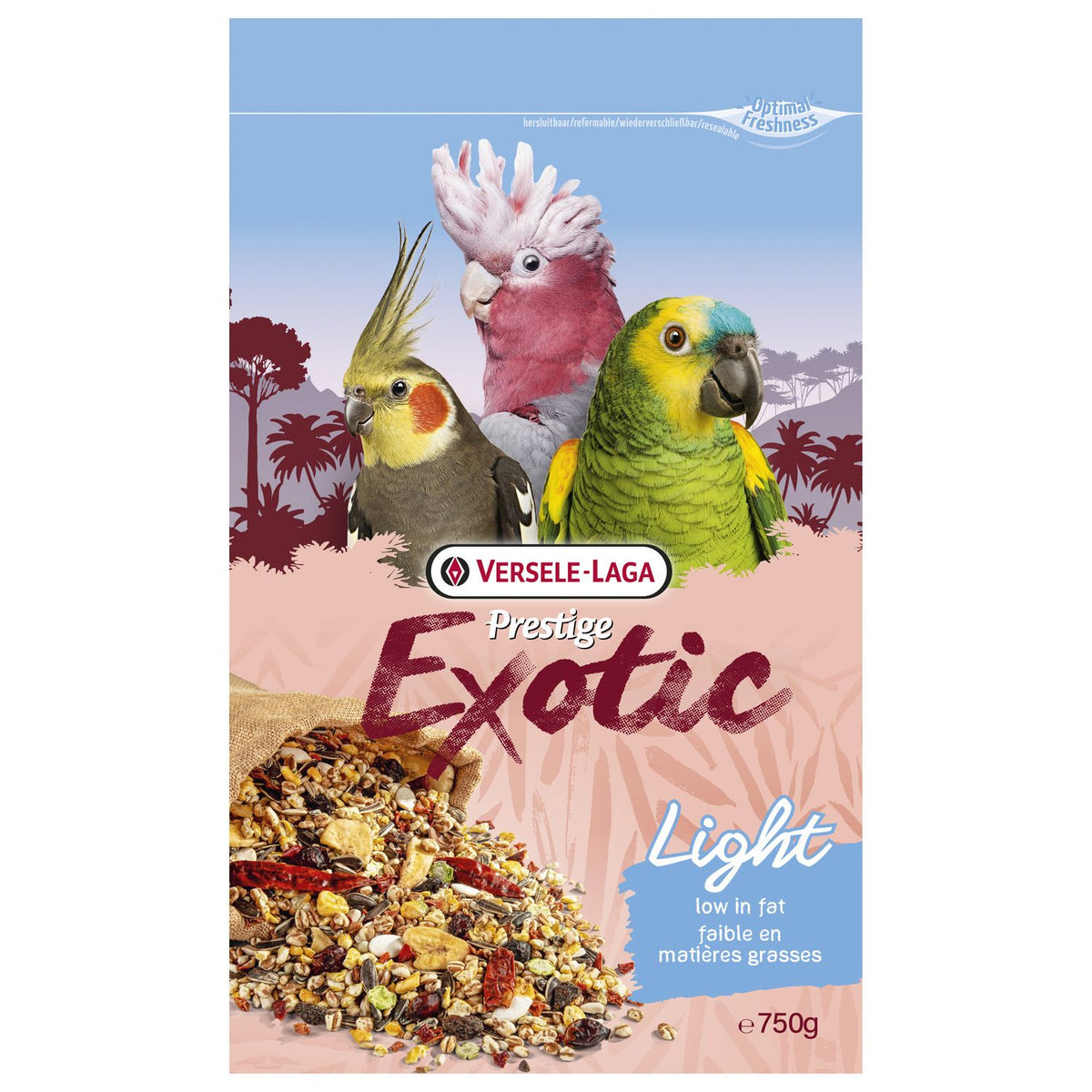 Versele-Laga Prestige Premium Exotic Light Graanmix - Vetarme Vogelsnack versele-laga