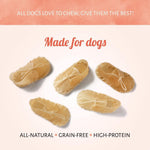 Antos Schoen 5" (25-30 gr) - Natuurlijke Kauwsnack Runderhuid Antos