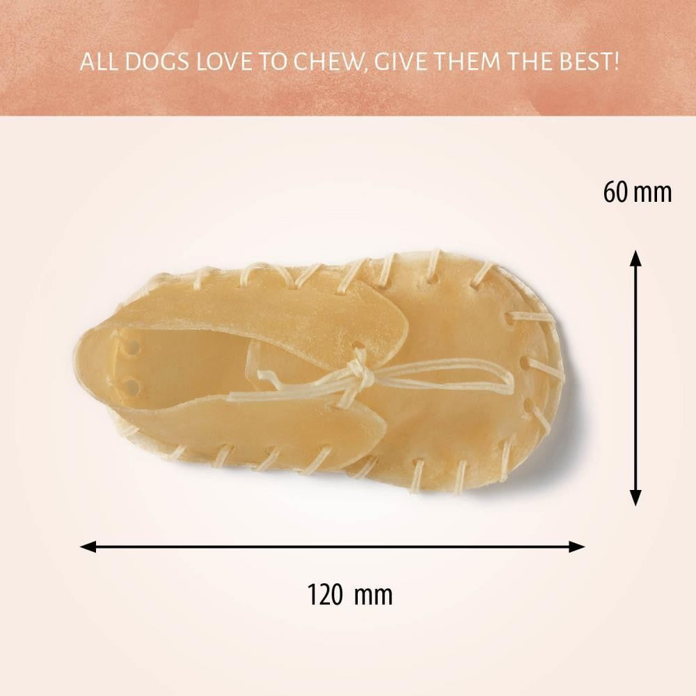 Antos Schoen 5" (25-30 gr) - Natuurlijke Kauwsnack Runderhuid Antos