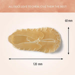 Antos Schoen 5" (25-30 gr) - Natuurlijke Kauwsnack Runderhuid Antos