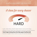 Antos Schoen 5" (25-30 gr) - Natuurlijke Kauwsnack Runderhuid Antos