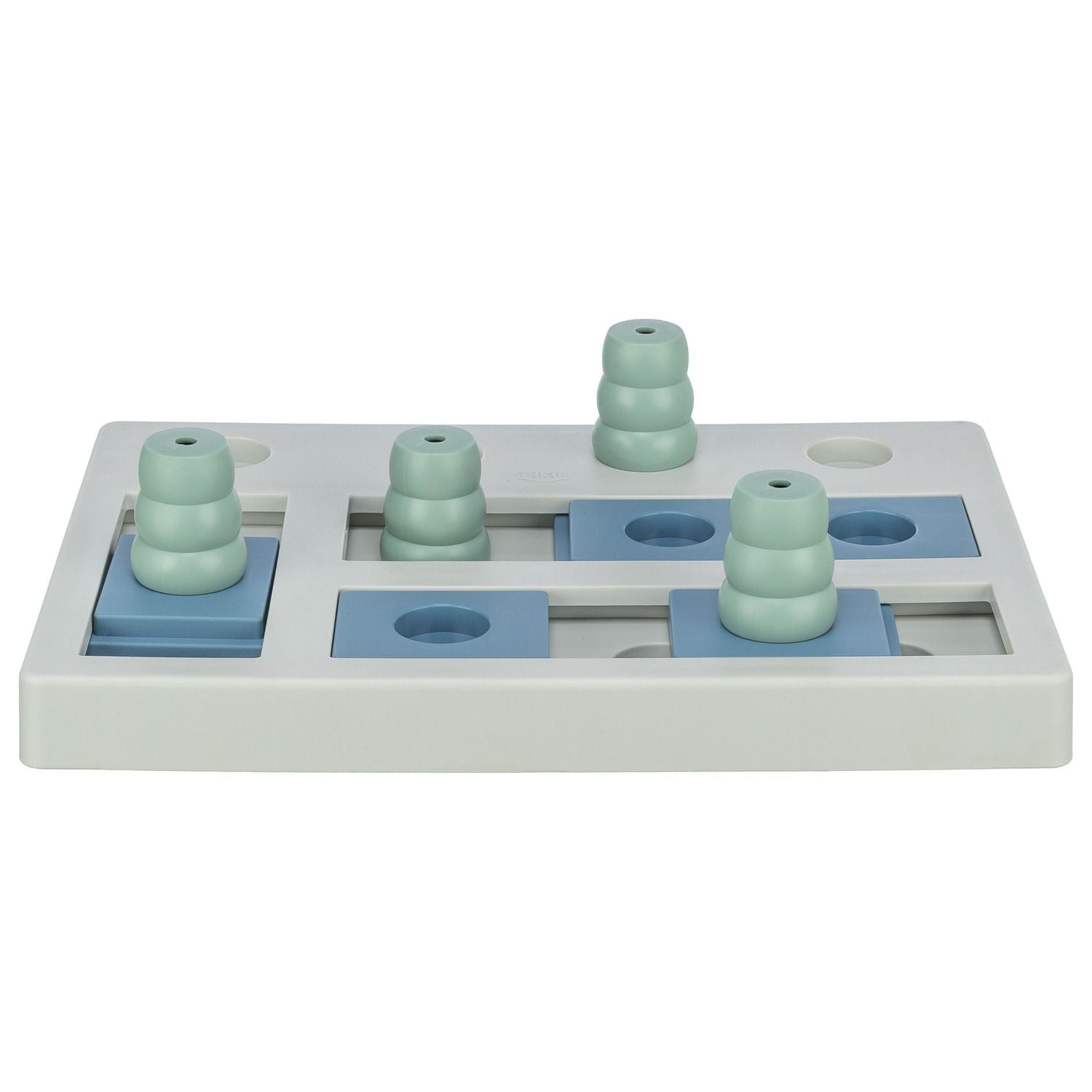Trixie Dog Activity Chess Denkspel - Hondenspeelgoed - 40x27 cm Dark Navy Wit Lichtblauw Level 2 Trixie