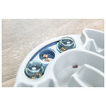 Trixie Dog Activity Slide & Feed Denkspel - Hondenspeelgoed - 30x27 cm Wit Dark Navy Level 1 Trixie