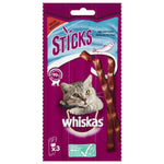 Whiskas Sticks Zalm 18 g (3 stuks) - Malse Vissticks voor de Kat whiskas
